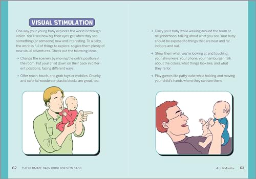The Ultimate Baby Book for New Dads: 100 Ways to Care for Your Baby in Their First Year