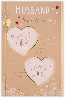 Clintons: Sketchy People Husband Anniversary Card, Anniversary Card For My Husband 165x254mm, multi, 1164192