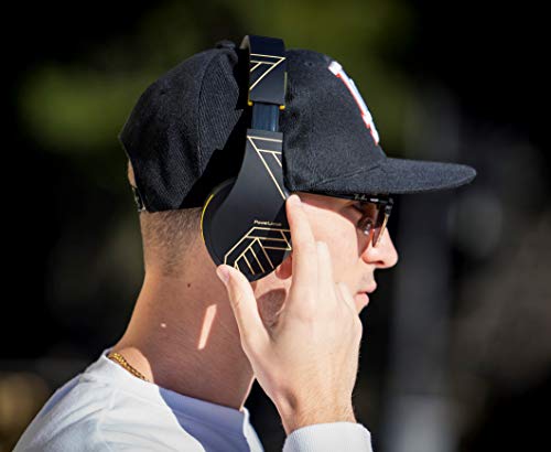 PowerLocus Bluetooth Over-Ear Kopfhörer, Kabellos Stereo Faltbare Kopfhörer Kabellose und Kabel-Kopfhörer mit… - Image 4