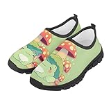 Fuxowvby Mushroom Frog Girls Slip on Sneaker Kids Low-top Casual Fashion Shoes Comfort Walking Shoe SizeUS 13 for Little Kid