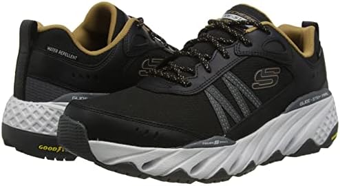Skechers Men's Glide Step Trail Oxen Lace-up Sneaker Oxford, Black, 11.5 | Image 6