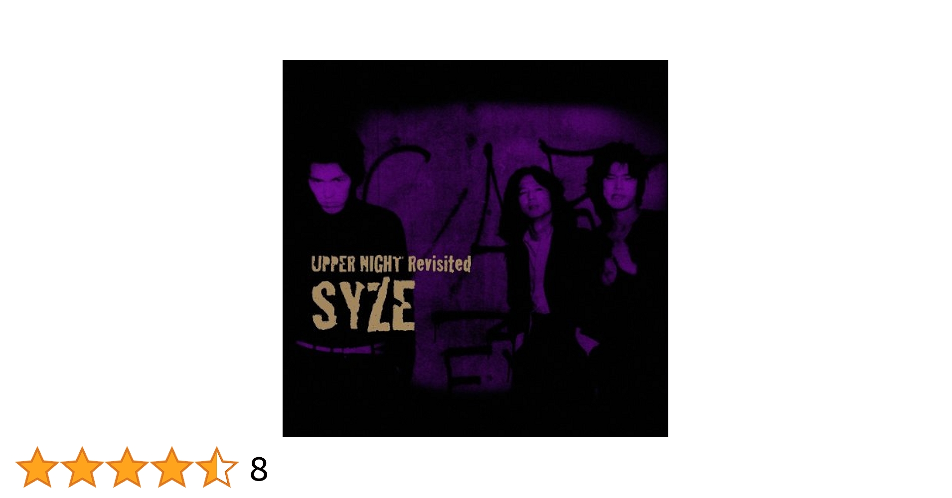 稀少 7インチレコード Syze - Upper Night THE FOOLS 稀少 7インチレコード Syze - Upper Night THE FOOLS 日本最大の
