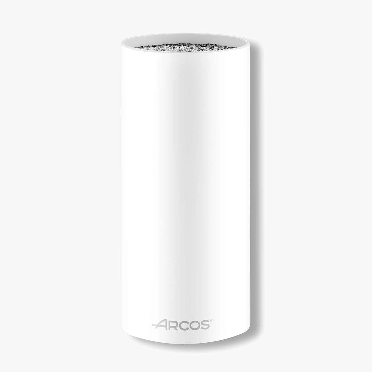 Arcos Blocks - Universal Block to Knives Until 20 cm (8") - Made of Thermoplastic Elastomer 9" - White Color