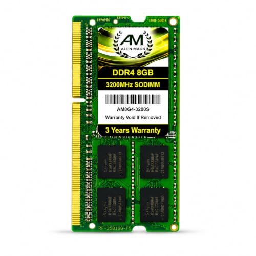 Image of DDR4 Laptop RAM 8GB 3200MHz, 260-Pin SODIMM, 1.2V, AM8G4-3200S
