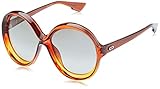 Protective case included Dior Damen Diorbianca 9O 12J 58 Sonnenbrille, Braun (Brown Orange/Grey)