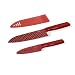Kuhn Rikon Colori Art Chef's and Paring Knife, Red Polka Dot