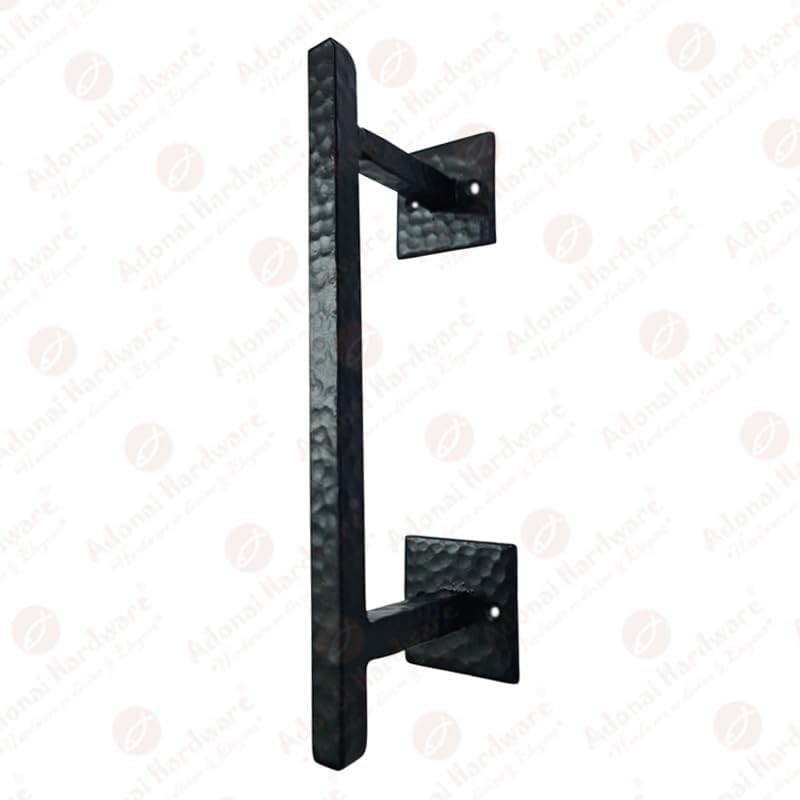 Adonai Hardware "Dannah Iron Door Pull with Square Base