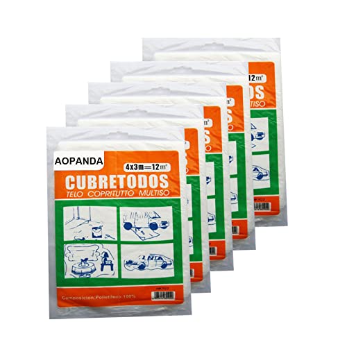 plastico para cubrir muebles marca AOPANDA