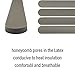 MOJOTORY Hat Size Reducer, Soft Latex Hat Sizing Tape, Hat Inserts to Make Fit Smaller, Multi-Sized Foam Tape for Hats and Caps, 12 Pcs