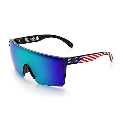 Heat Wave Visual Lazer Face Z87 Sunglasses in USA Stars and Stripes