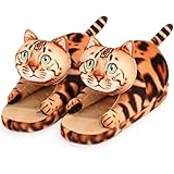 💖【Chaussons Femme en Peluche Douce et Confortable】Les matériaux en peluche doux enveloppent vos pieds pour les réchauffer et les rendre chaudes. La doublure légère vous donne l'impression de marcher sur les nuages. La semelle adopte un design ergonomique pour fournir un soutien du pied. La doublure épaisse est idéal pour la saison froide. La conception respirante garantit que vos pieds restent frais et sans odeur à tout moment. Ces chaussons sont votre meilleur choix en hiver.