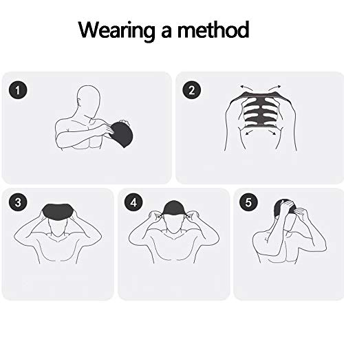 Swim Cap Swimming Cap Silicone Swim Cap For Men Women Kids Boys Girls For Long Hair White #TOP3