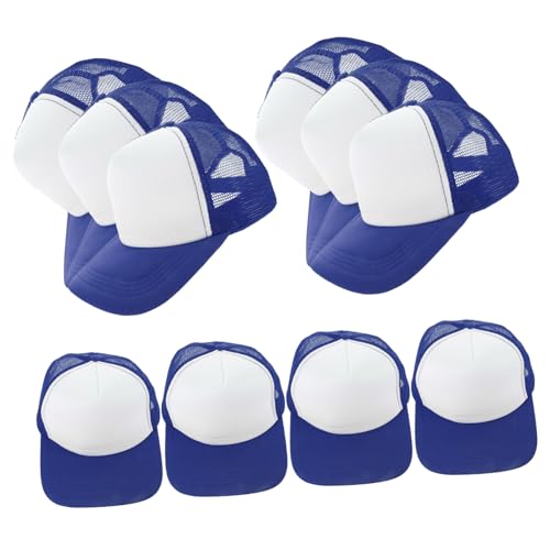Casquettes baseball sublimation respirantes chapeaux DIY ajustables lot de 10 unisexe