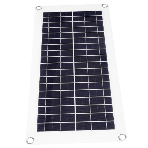 Toyvian Portable Solar Panel Charger Durable Solar USB Charger for Camping High Speed Charging for Phones Outdoor Devices Multiple Charging Options Output