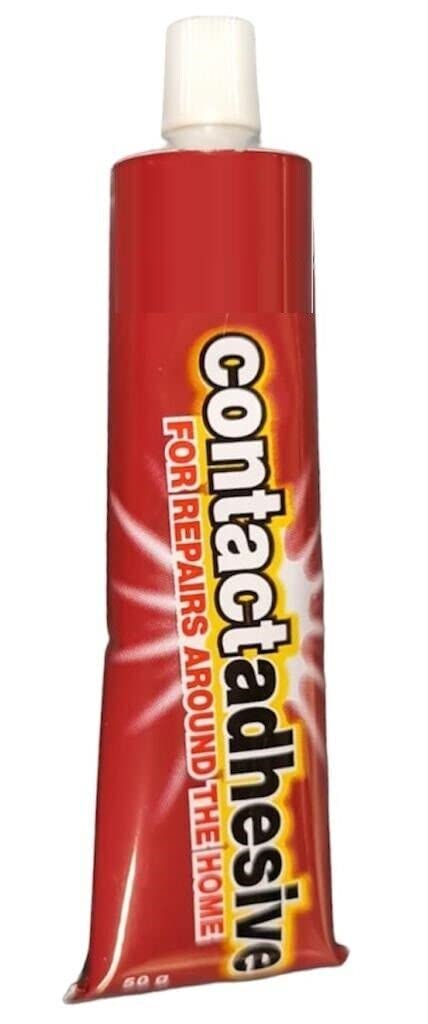 50g Contact Adhesive Tube Glue | Multi Purpose Waterproof Shoe Leather Rubber