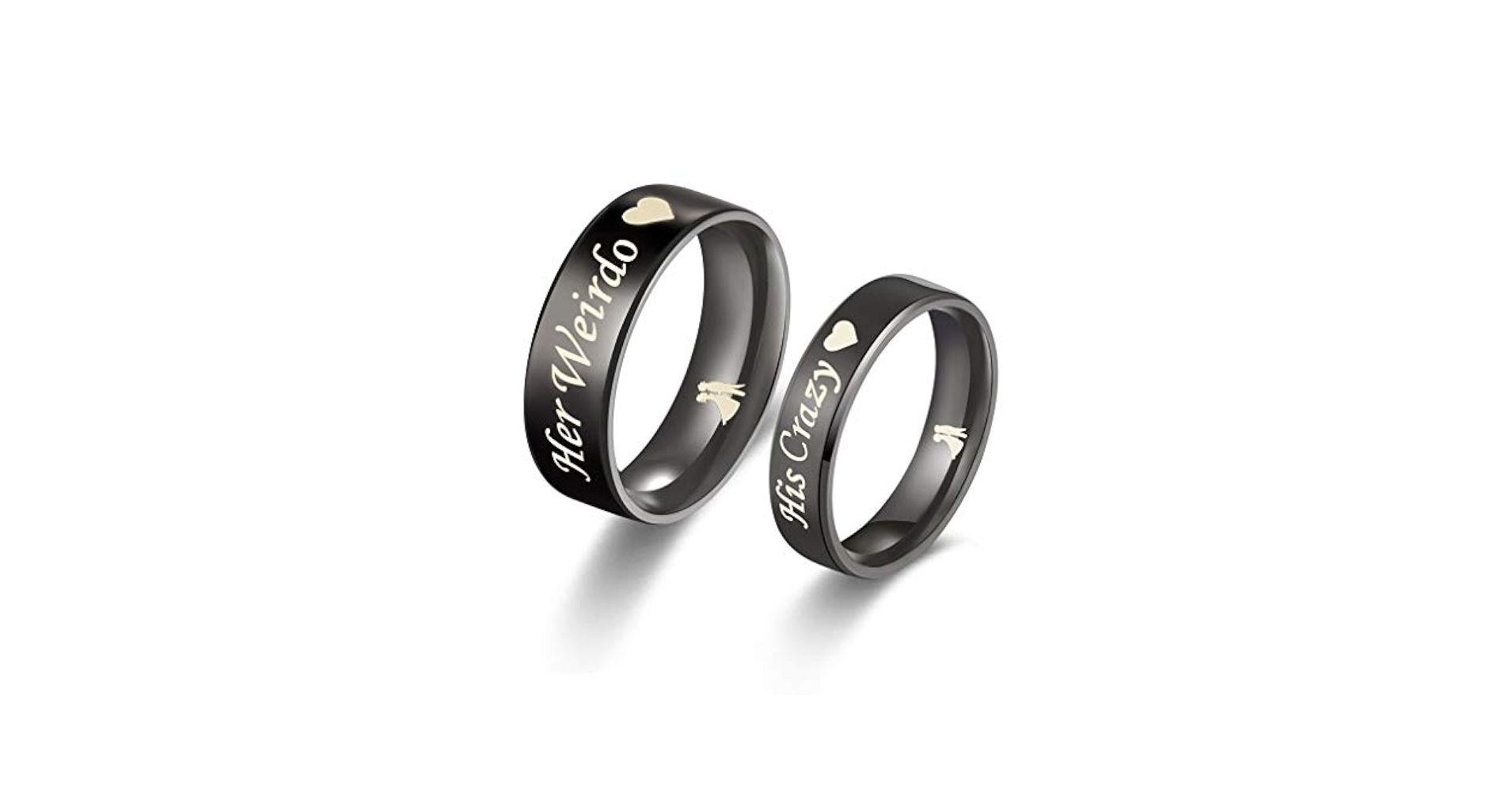 SunnyHouse Jewelry His or Hers Matching Set His Crazy Her