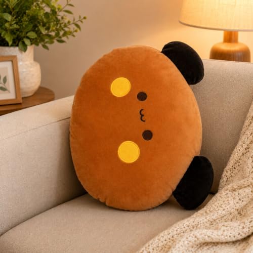 Image of Dudu Plush Pillow Soft Toy 30 cm for Kids, Girls & Boys | Ultra Soft Stuffed Cushion Plush | Cute Huggable Pillow Toy for Birthday Gift, Home, Sofa & Bedroom Decor
