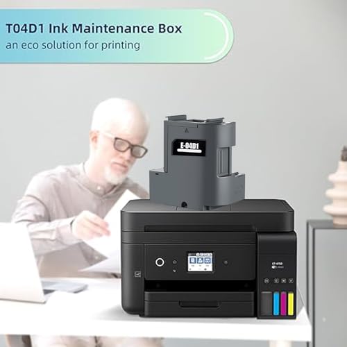 Image of VERENA Maintenance Box for Use in Epson L6160, L6170, L6190, M1140, M1170, M1180, M2140, M2170, M3140, M3170, M3180 Printers (OEM Code : T04D1 - C13T04D100)