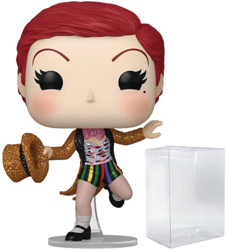 POP Movies: Rocky Horror Picture Show - Columbia (Glitter) Funko Vinyl Figure (Bundled with Compatible Box Protector Case) Multicolor 3.75 inches