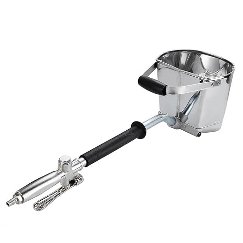 Cement Mortar Spray Gun, Interior and Exterior Wall Fire-Resistant Coating Sprayer, High-Atomization Spray Funnel
