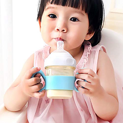 Silicone Wide-Neck Baby Bottle Handle, Outer Diameter Over 6Cm For Bottle (Pack Of 4) #TOP4