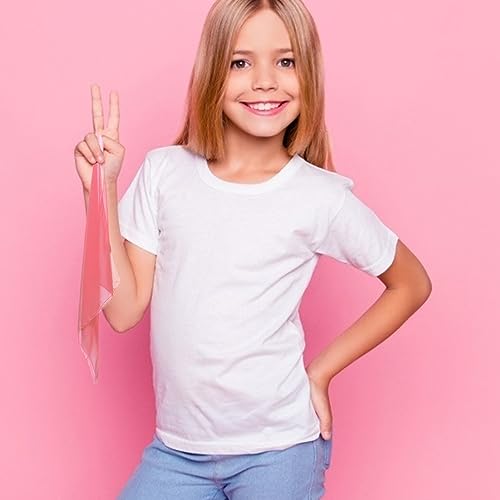 BESPORTBLE Girls Scarf Set 12pcs Square Veil Scarf Boys and Girls for Performance3