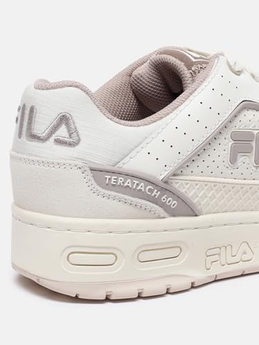Image of Fila Men White Lace Up Sneakers