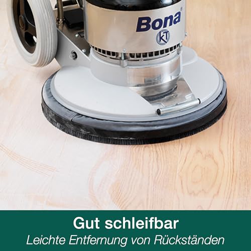 Bona Home Parkett Fugenkitt 1 L, Parkett Fugenfüller, Parkettfugenmasse, wasserbasierte Füllmasse, Holzpaste, Holzkitt, schleifbar, gute Füllkraft