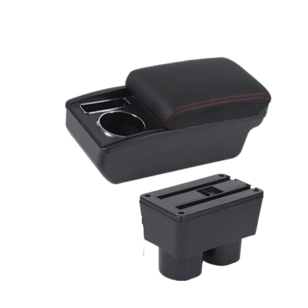 Yulegudi N1 Red Line No Usb Car Armrests For Nissan For Tiida C11 For Latio Sylphy Versa