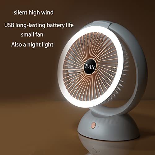 Ventilateur de bureau portable pour rafraîchir les nuits d'été trop chaudes