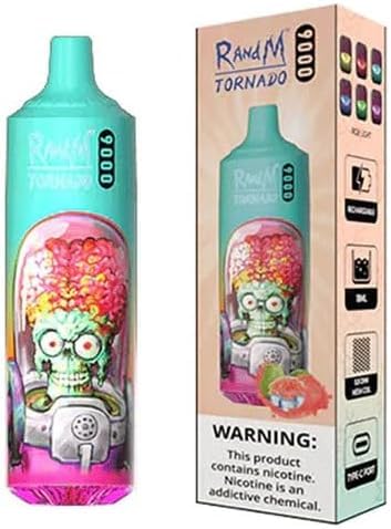 randm tornado 9000 amazon Puffs +9000 Vape cigarette électronique Led RandM Tornado sans nicotine  (Guava Ice) : Amazon.es: Electrónica
