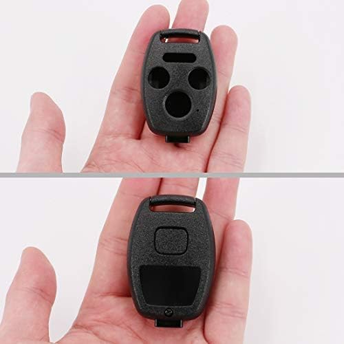 UTSAUTO 4 Buttons Replacement for Key Fob Remote Shell Case Cover Key Fob Cover Housing Fit for Honda Accord Civic CR-V 1PC Pack (Only Casing)