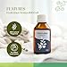 Roots & Above Pure Natural Fresh Linen Essential Oil 3.38 Oz/100 ml Oils for Skin, Hair Care, Massage, Diffusers, Humidifiers, DIY Beauty, Home Candle Making & Self-Care
