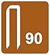 Rapid Tackerklammern Typ 90, 30mm Klammern, 3.000 Stk. Kunststoffbox, Schmalrückenklammern für Holz mit geharzte Oberfläche