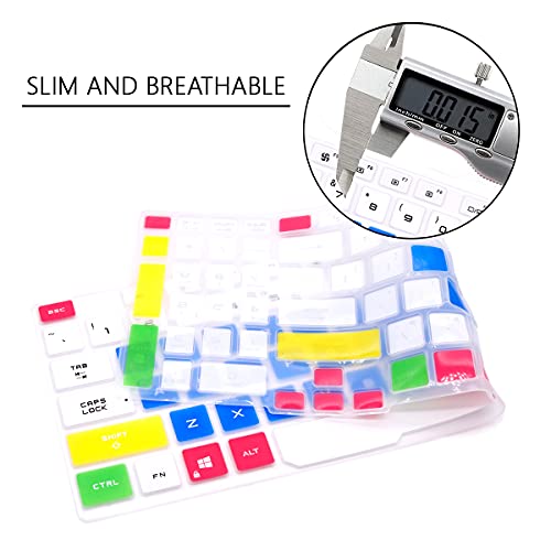 Protector de teclado para Asus Tianxuan 15.6" Candy Blue miniatura 4