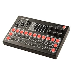 Multifunctionele geluidskaart M9, microfoon audio mixer geluidskaart, met 18 klinkende effecten voor telefoon laptop…