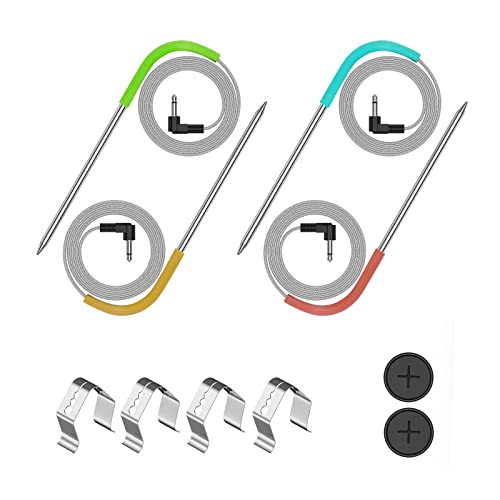 4 Pack Replacement Meat Probe for Masterbuilt Gravity Series 560/800/1050