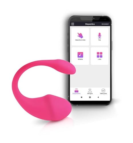 Go Vibe Eva Connect Vibrador Controle por Aplicativo 10 Intensidades Recarregável Lacrado e Original