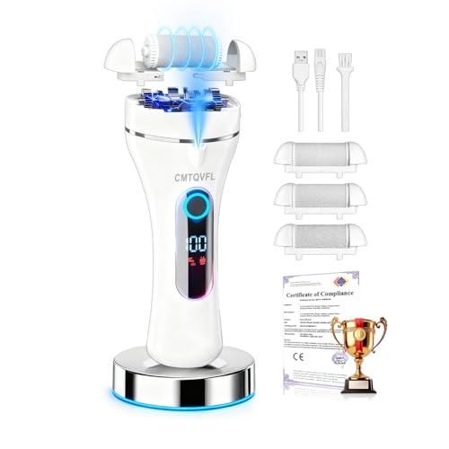 9.0 Upgrade Electric Foot Callus Remover CMTQVFL -【Removes