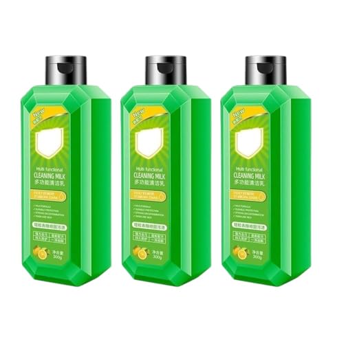 Image of Multi-Functional Cleaning Milk, All Purpose Natural Liquid Cleaner, Powerful Stain and Grease Remover for Kitchen, Bathroom, Tiles, Glass and Steel, 200ml (3)