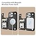 HAOPINSH for iPhone 15 Pro Max Case Wallet Compatible with MagSafe Wireless Charging, Black Leopard Cheetah Pattern Back Flip Folio Leather Kickstand Card Slots Case Double Magnetic Clasp Cover 6.7