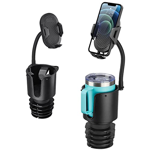 Joytutus Cup Holder Phone Holder For Car, Upgraded Universal Cell Phone Mount For Car, Large Car Cup Holder Expander, With Elastic Force Piece, Compatible With Iphone, Samsung & All Smartphones #TOP6