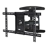 SYLVOX Full Motion Outdoor TV Wall Mount, Fits for TV Size from 40 Inch to 75 Inch, Flexible 6 Articulating Dual Arms, Wall Mount Bracket, Maximum VESA 600 x 400 mm