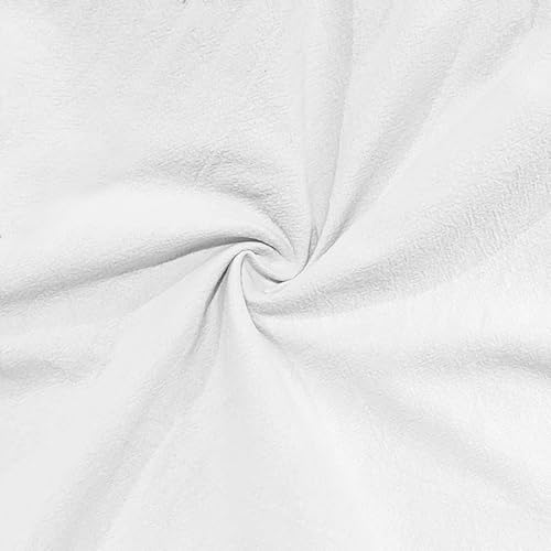 Men's Cargo Sweatpants Drawstring Joggers Relaxed Fit Stretch Linen Cotton Casual Pants with Pockets4