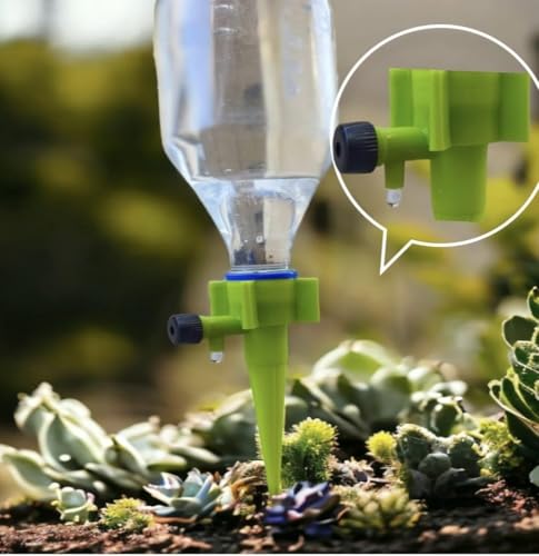 Image of Drip Irrigation kit for Home Garden | Self-Watering Spikes for Plants | | Automatic Plant Watering Devices | Indoor & Outdoor Plant Care (Pack of 10)