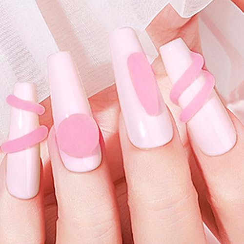 Vernis gel solide de modélisation pour extension et nail art 3D - 4