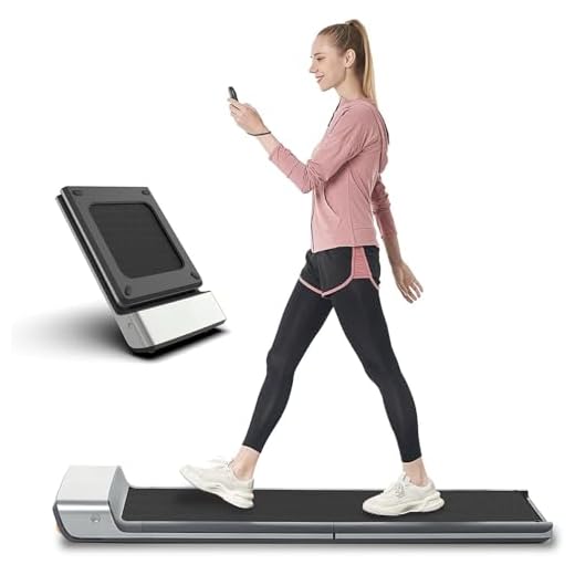 WalkingPad P1 Laufband Klappbar Laufband für Zuhause 0,5-6km/h 1PS Motor 746W mit App und Fernbedienung, Ultra Slim Walking Treadmill für Heimfitnessübungen