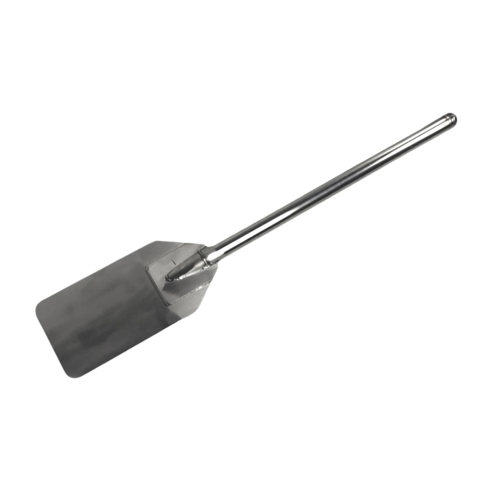 Largo, Grande, Cuchara para Remover, Varilla de Acero Inoxidable, Duradera, Fácil de Limpiar, Adecuada para Cocinar, Remover Cerveza, 36 in