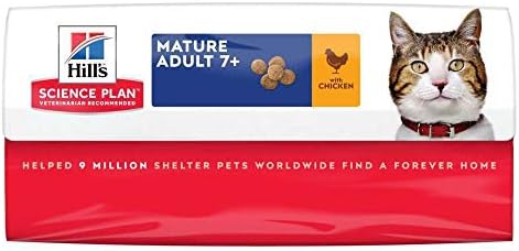 Hills Science Plan Mature Adult 7+ Active Longevity Chicken Cat Food - 3kg