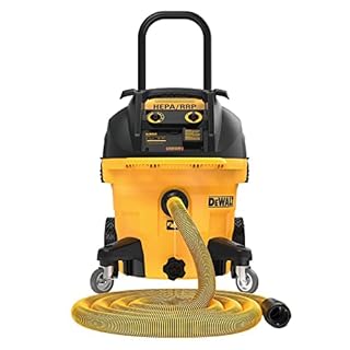 DEWALT Wet/Dry Vacuum HEPA Dust Extractor 10 Gallon with Automatic Filter Cleaning, Portable Shop Vacuum Variable Suction (DWV015)